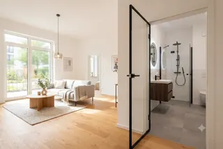 Modernisierung eines Mehrfamilienhauses in Köln mit Fassadengerüst