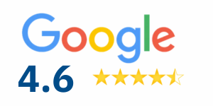 Google-Bewertung: 4,6 von 5 Sternen